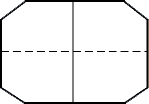 Rectangular Clipped Corners